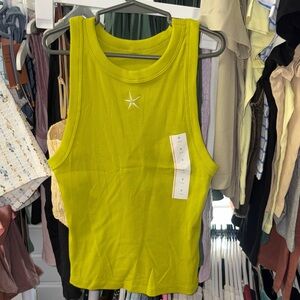 a new day Bright Yellow Tank Top